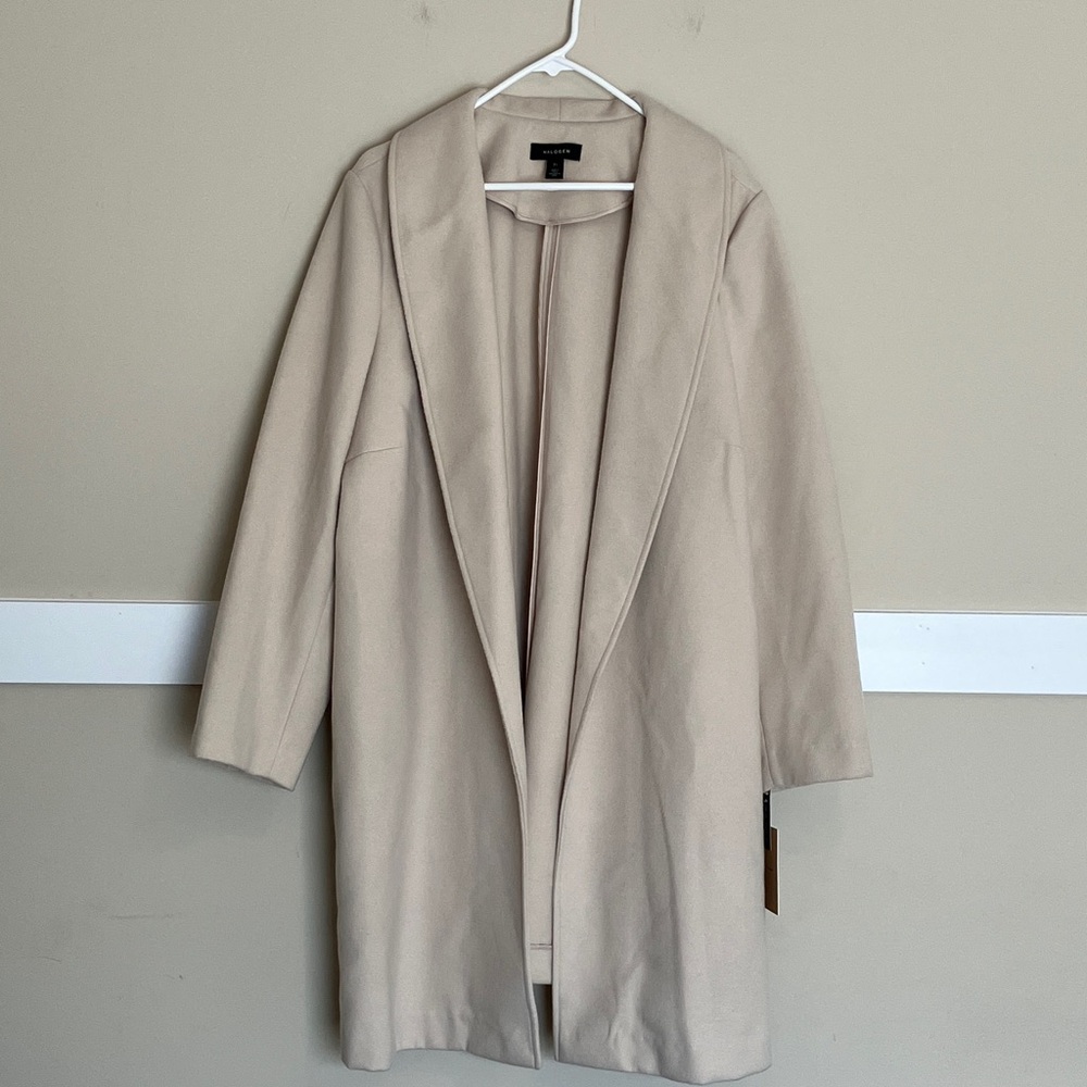 Halogen Open Front Coat